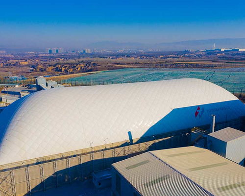 清露金華節(jié)能科技助力天津電廠(chǎng)環(huán)保升級(jí) 氣膜安裝工程全記錄